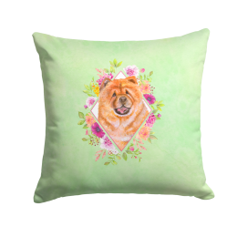 CK4291PW1414 Floral Design with Dog Picture Decor Pillows