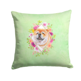 CK4292PW1414 Floral Design with Dog Picture Decor Pillows