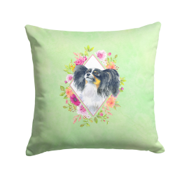 CK4325PW1414 Floral Design with Dog Picture Decor Pillows