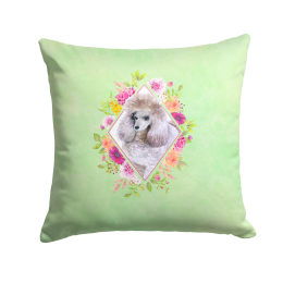 CK4333PW1414 Floral Design with Dog Picture Decor Pillows