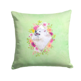 CK4337PW1414 Floral Design with Dog Picture Decor Pillows