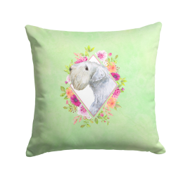 CK4340PW1414 Floral Design with Dog Picture Decor Pillows