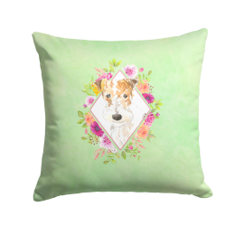 CK4359PW1414 Floral Design with Dog Picture Decor Pillows