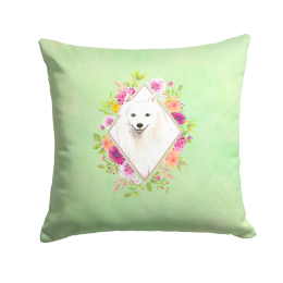 CK4389PW1414 Floral Design with Dog Picture Decor Pillows