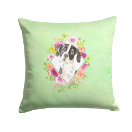 CK4399PW1414 Floral Design with Dog Picture Decor Pillows