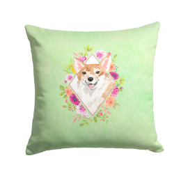 CK4403PW1414 Floral Design with Dog Picture Decor Pillows