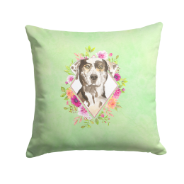 CK4409PW1414 Floral Design with Dog Picture Decor Pillows