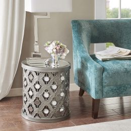 [Only support Drop Shipping Buyer] Arian Quatrefoil Mirror Accent Table