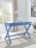 Amenia Console Table in Blue Finish AC00907