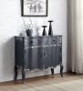 Deianira Console Table in Antique Gray Finish AC00287