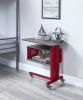 Cargo Accent Table w/Wall Shelf in Red AC00361