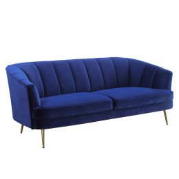 ACME Eivor Sofa; Blue Velvet LV00210