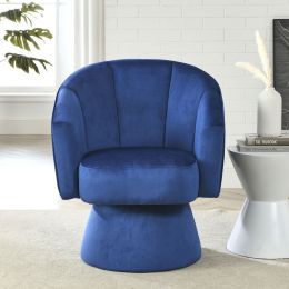 [Video]Welike 29 &quot;W Welike Petal Modern Contemporary Accent Lounge Chair with Deep Channel Tufting and Base