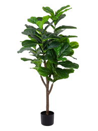 Artificial Tree-Faux Tropical Fake Plan  3.5 Ft Tall Aritificial Tree for Home Decor - Living Room;  Garden;  Office Indoor/Outdoor;  120cm