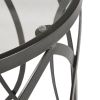 [Only support Drop Shipping Buyer] Arlo Metal Eyelet Accent Table