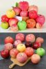 2 Pcs Artificial Fruit Apples Fake Fruits Simulation Lifelike Apple [C]