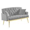 GREY 2 SEATER SOFA