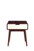 Christa End Table in Espresso &amp; White 82852