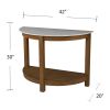 Chandlen Demilune Console Table