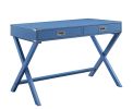 Amenia Console Table in Blue Finish AC00907