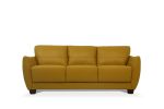 Valeria Sofa; Mustard Leather 54945