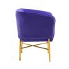 New Victoria modern style dining chair with soft wear-proof fabric