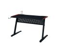 Dragi Gaming Table; w/USB Port; Black & Red Finish AL