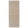 vidaXL Rug Bamboo 39.4"x63" Natural