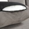 Modern Velvet Fabric Couch Reversible Chaise Sofa U Shaped Couch Sofa with Ottoman for Living Room; Apartment