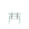 Tempered Glass Coffee Table Clear Table Transparent Coffee Table for Room