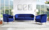 Eivor Sofa; Blue Velvet LV00210