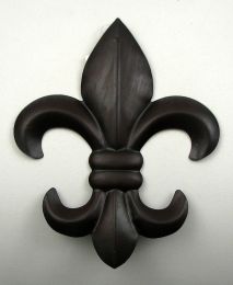 Small Fleur De Lis Wall Plaque