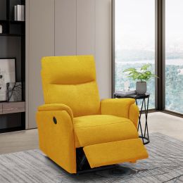 Hot selling For 10 Years ; Recliner Chair With E-motion and USB charge port; High quality fabric and fashion color