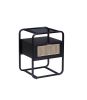 Colson Accent Table ; Black Finish AC01079