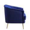 ACME Eivor Sofa; Blue Velvet LV00210