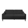 77.2&rdquo; Square Arm Sofa Grey FABRIC