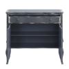 Deianira Console Table in Antique Gray Finish AC00287