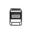 Colson Accent Table ; Black Finish AC01079