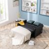 Orisfur. 51" Convertible Sleeper Bed; Adjustable Oversized Armchair with Dual USB Ports for Small Space