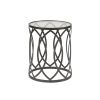 [Only support Drop Shipping Buyer] Arlo Metal Eyelet Accent Table