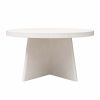 Round Coffee Table;  Plaster