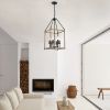 Light Lantern Geometric Chandelier