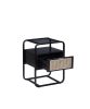 Colson Accent Table ; Black Finish AC01079