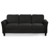 3-Seat Sofa Living Room Linen Fabric Sofa (3-Seat Sofa)