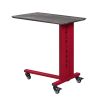 Cargo Accent Table w/Wall Shelf in Red AC00361