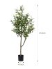 120cm olive tree Artificial Tree-Faux Tropical Fake Plan  Aritificial Tree for Home Decor - Living Room;  Garden;  Office Indoor/Outdoor