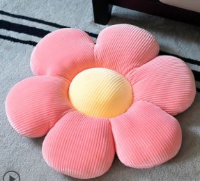 Bed and Breakfast Cushion Small Daisy Petal Cushion (Option: Flower 6petals pink-60cm)