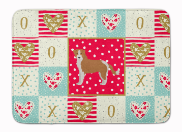 Multi Themed Dog XOXO Art Mat (size: 27 x 19)